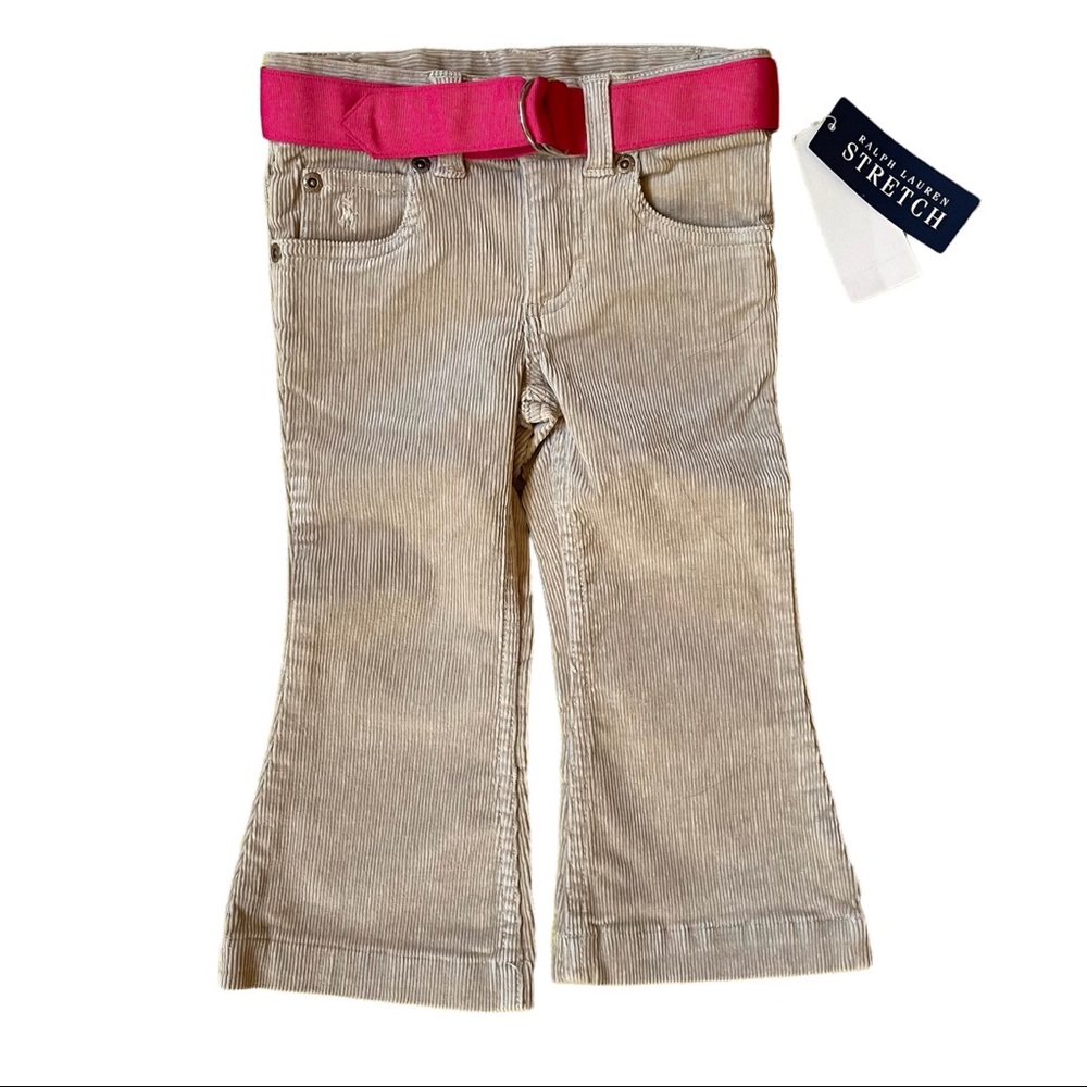 Ralph Lauren Kids Stretch Corduroy Pants (Toddlers)